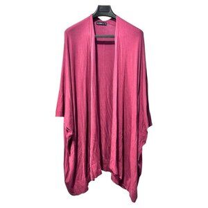 Zara Knit Berry/burgundy viscose nylon light‎ weight sweater